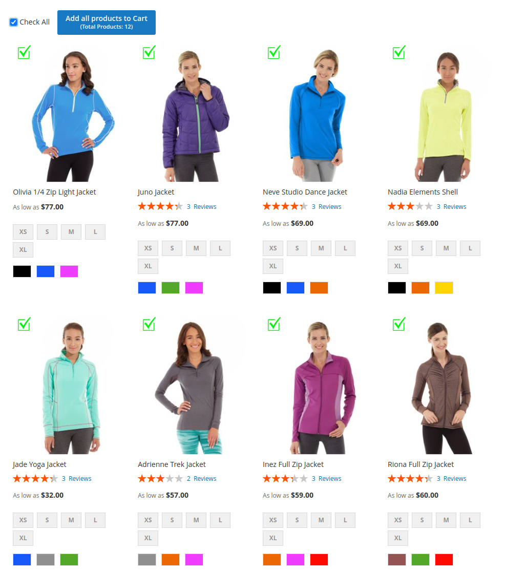 Magento 2 Add Multiple Products