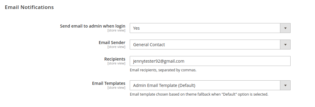 Magento 2 Admin Actions Log Extension