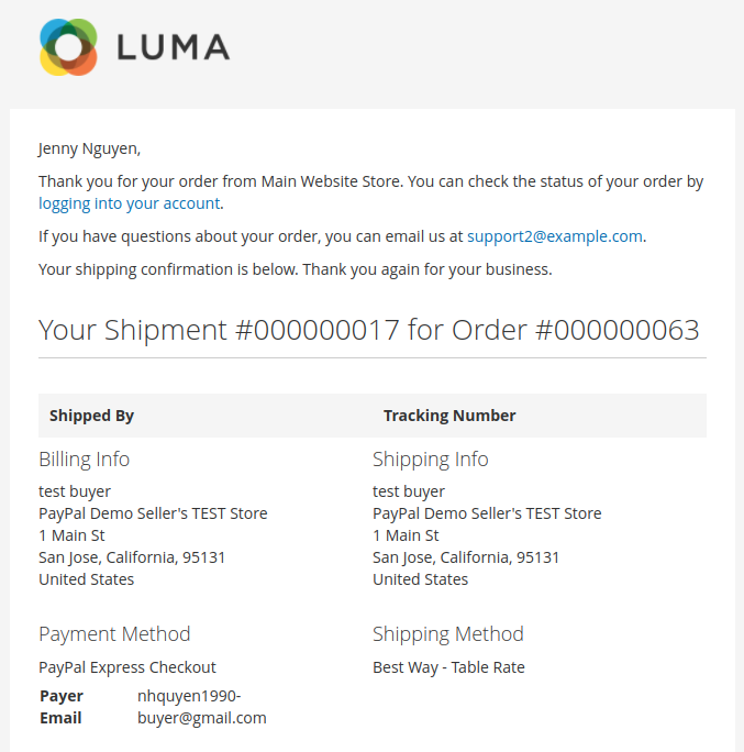 Magento 2 Auto Invoice & Shipment