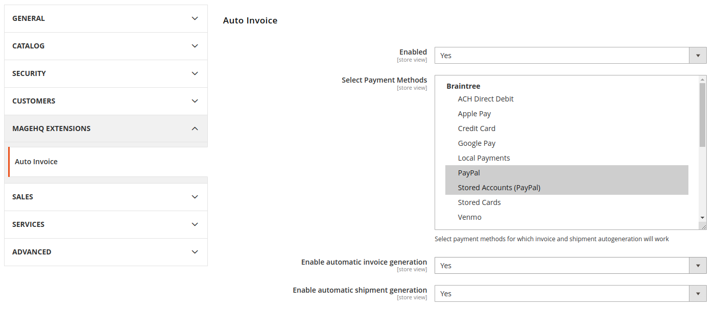 Magento 2 Auto Invoice & Shipment