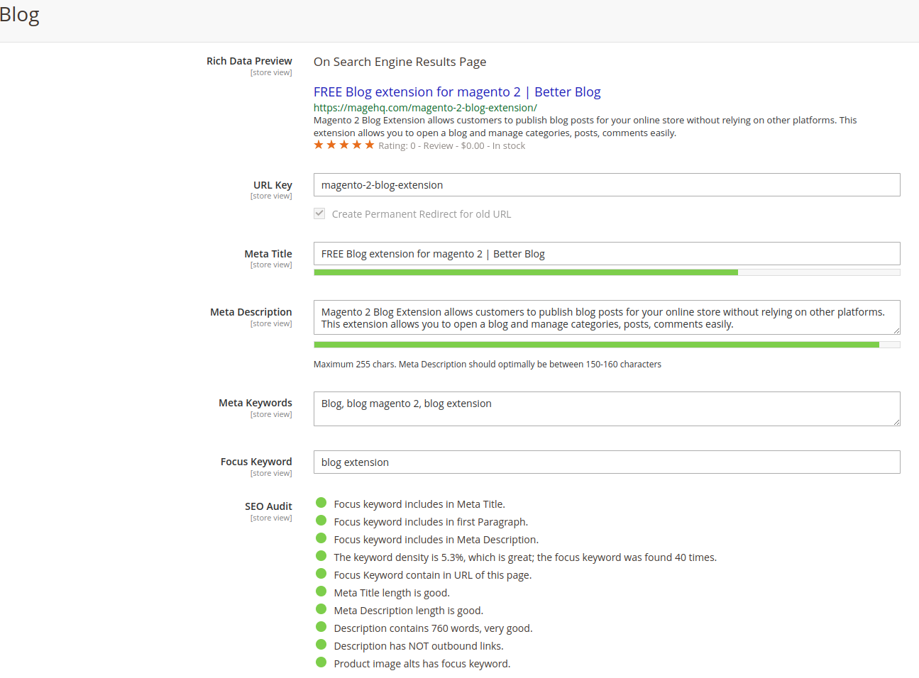 Magento 2 Blog Extension