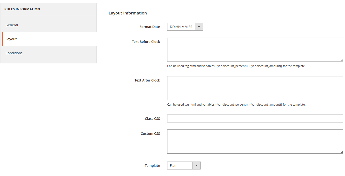 Magento 2 Countdown Timer extension