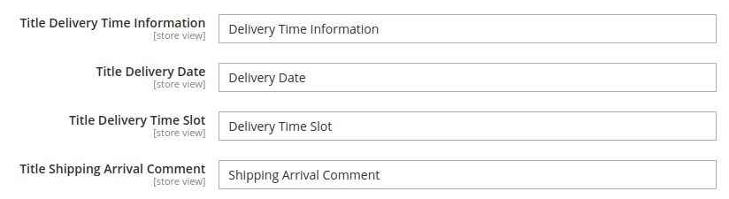Delivery Time extension for Magento 2