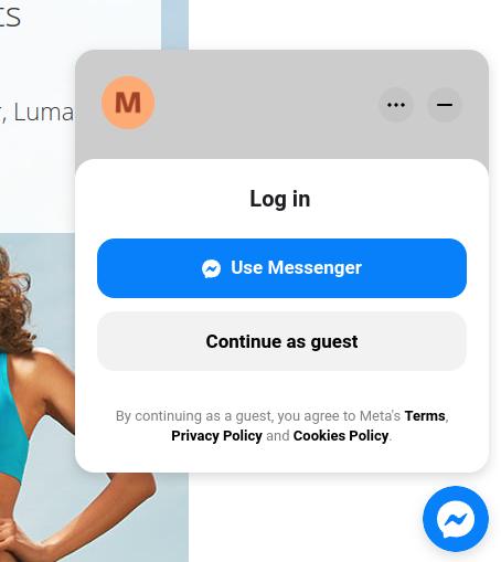 Magento 2 Facebook Chat extension
