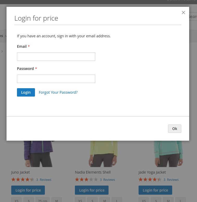 Hide Price for Magento 2