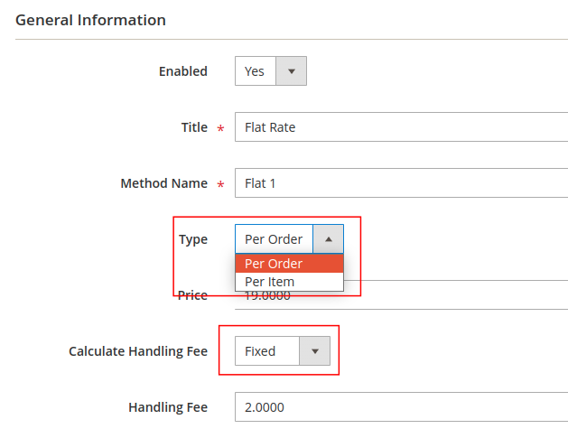 Magento 2 Multiple Shipping Flat Rates