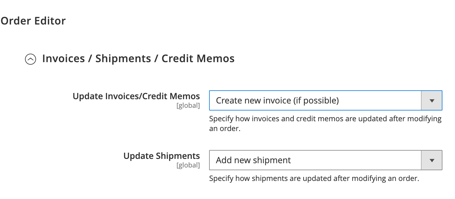 Magento 2 Order Editor