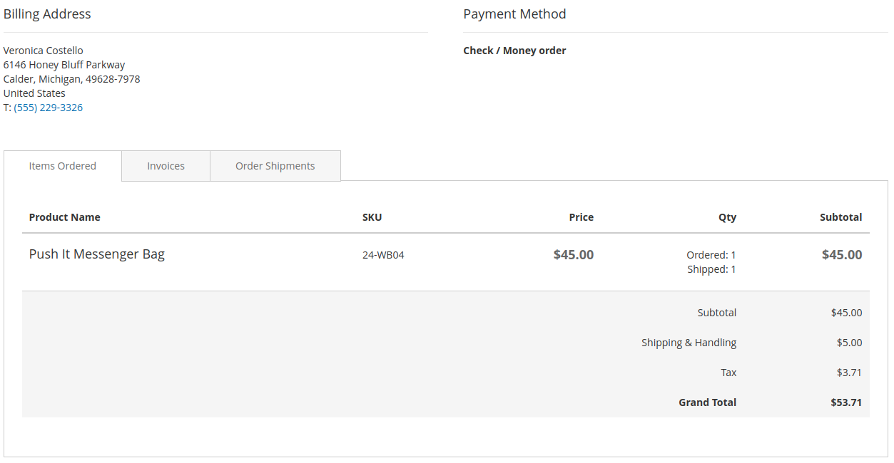 Order Tracking extension Magento 2