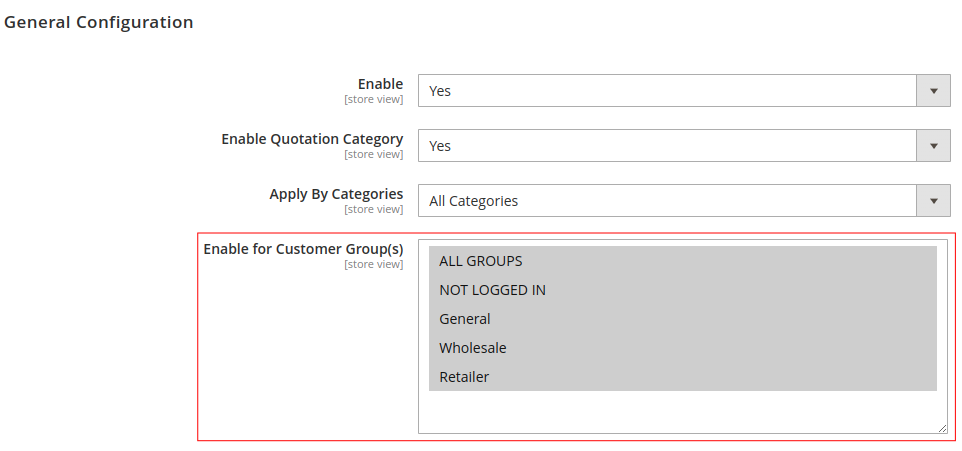 Magento 2 Request For Quote extension