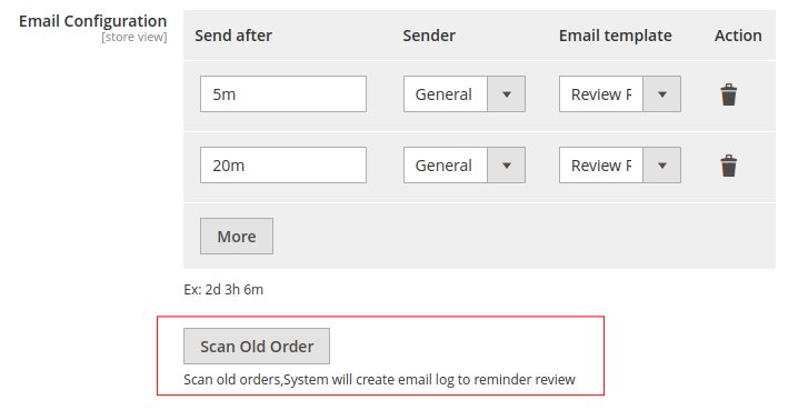 Magento 2 Review Reminder extension