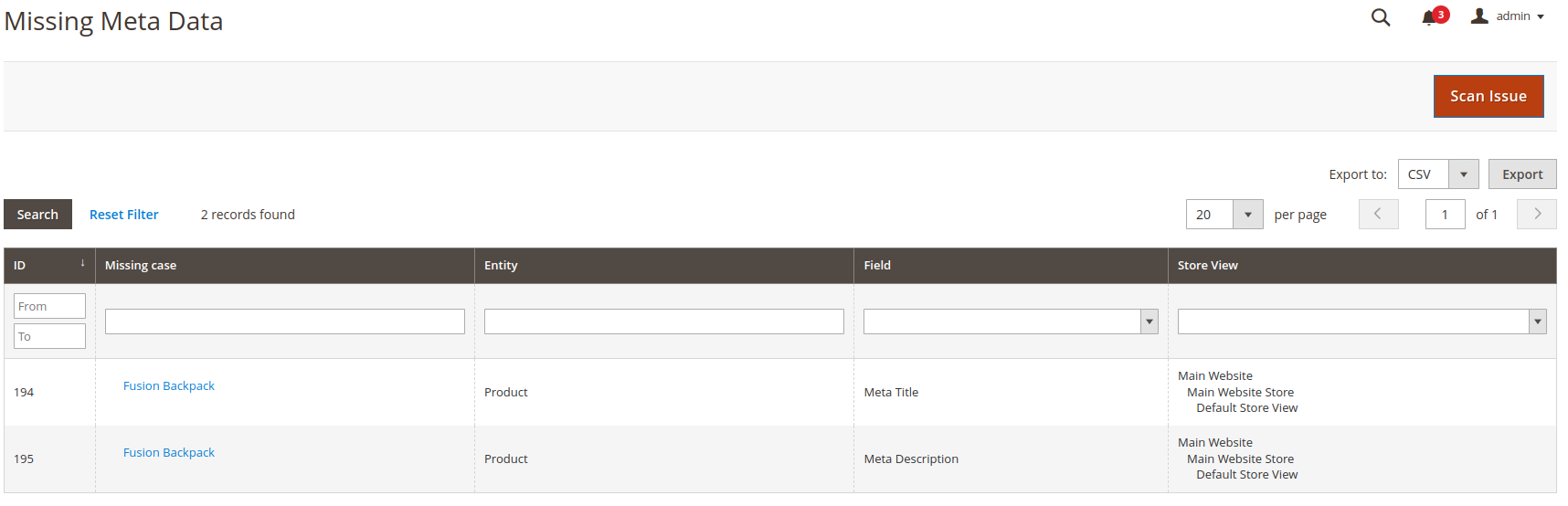 Magento 2 SEO extension