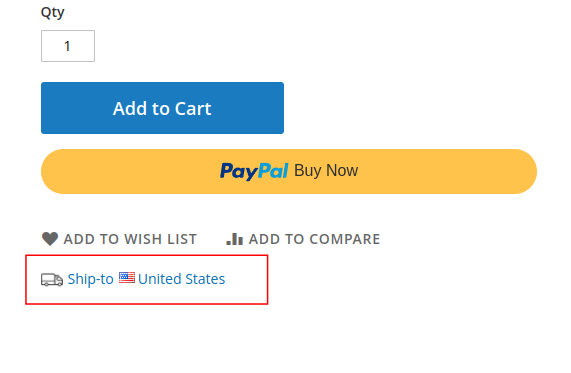 Magento 2 Shipping Calculator