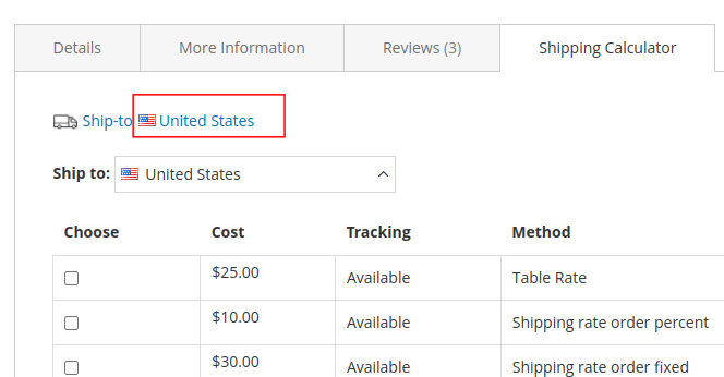 Shipping Calculator for Magento 2