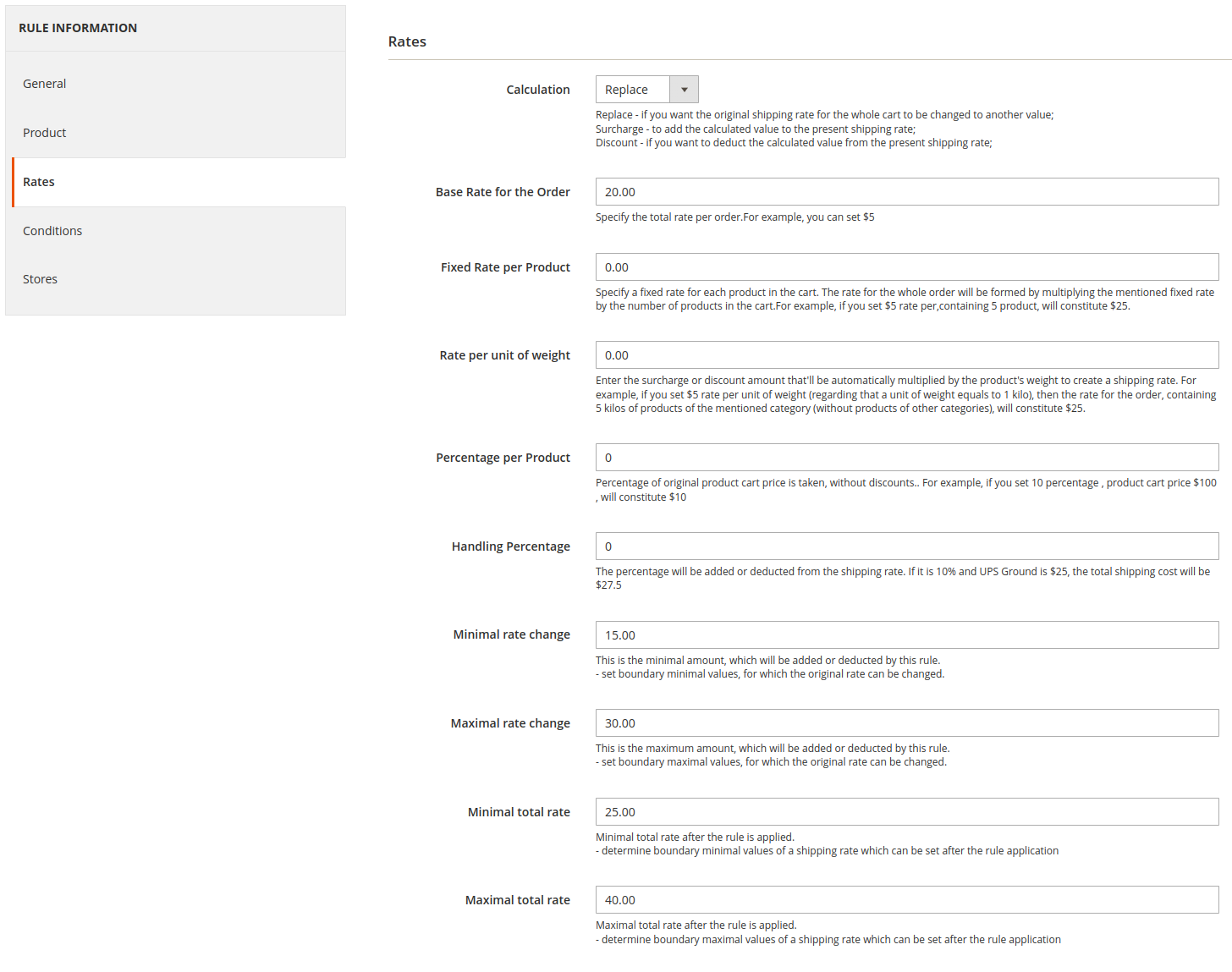 Shipping Rules extension for Magento 2
