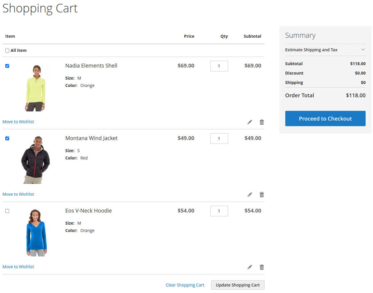 Magento 2 Split Cart